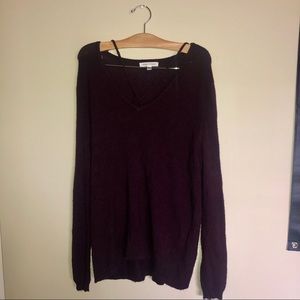 Honey Punch Plum Sweater